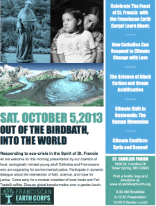 St. Francis is much more than decoration for a garden. His spirituality demands conversion in our hearts and in our world.