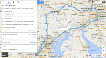 Long trip with a lot of great stops along the way!