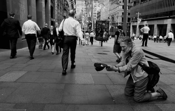 Have you ever been so desperate you had to resort to begging?