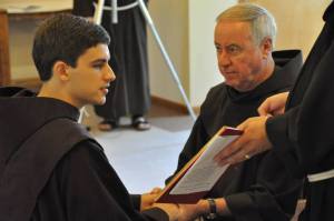 Here is presumably the last moment of my life not under vows.