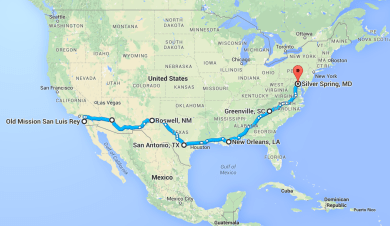 Two friars, 3123 miles, 7 friaries, 5 Franciscan provinces, and 0 idea how it's going to work!