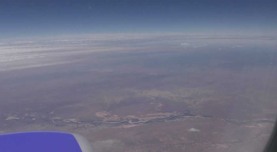 The view was breathtaking... 